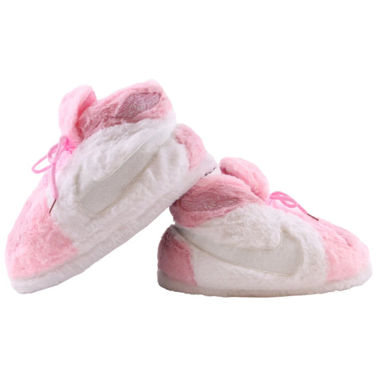 Pink Jordan 1 inspired slippers