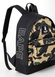 Bape camo backpack